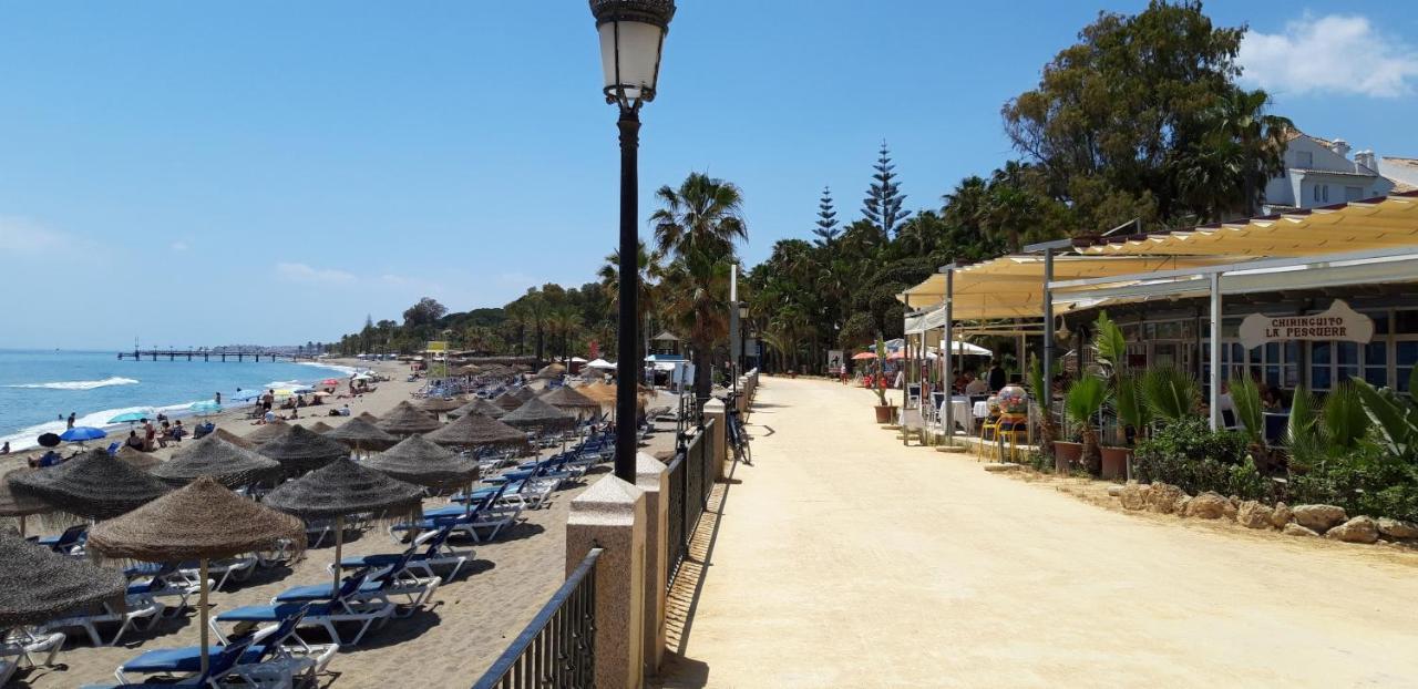 Chez Elo'S Marbella Milla De Oro. Jardin Privado Apartman Kültér fotó